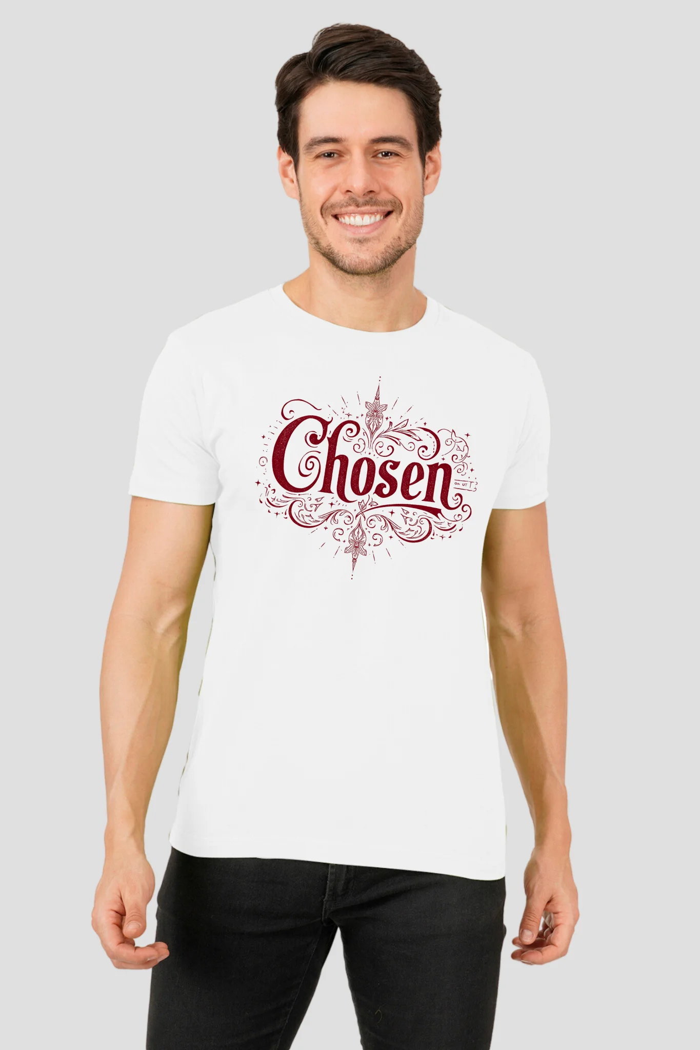 Chosen - Round Neck t-shirt - White